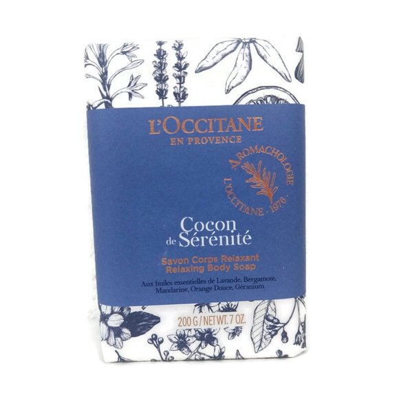 L'OCCITANE Limited Edition Cocon De Serenite Relaxing Body Soap 200G NEW - Picture 1 of 6